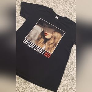 Taylor Swift Red 2013 Concert Tour Short Sleeve TShirt